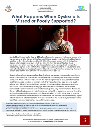 3-What happens when dyslexia is missed or poorly supported r