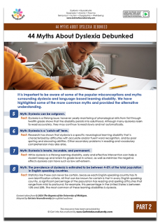 44 myths about dyslexia debunked p2 r
