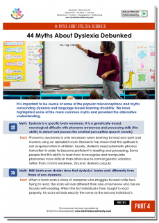 44 myths about dyslexia debunked p4 r