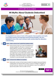 44 myths about dyslexia debunked p9 r