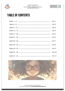 Table of contents a